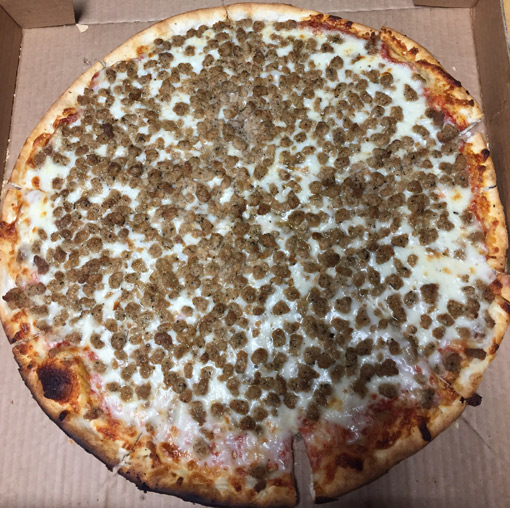 Beano's Sausage Pizza - Hot Springs Pizza Trail