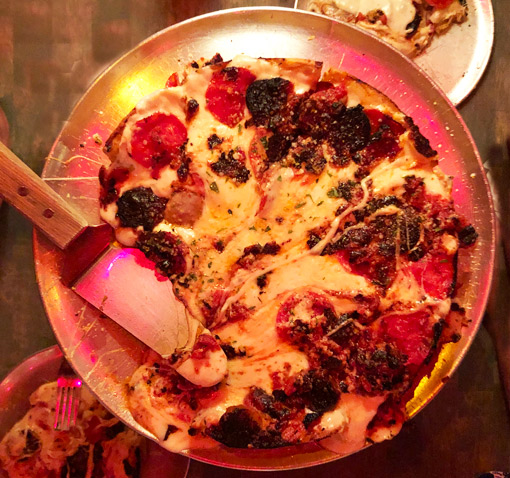 Maxine's Cheesy Deep Dish Pizza - Hot Springs Pizza Trail