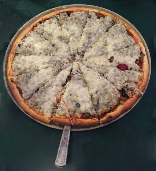 The Godfather pizza at Rod's Pizza Cellar in Hot Springs