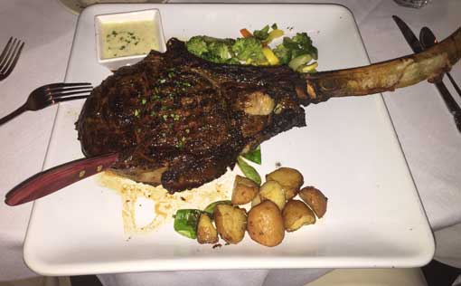 Via Roma Tomahawk Steak